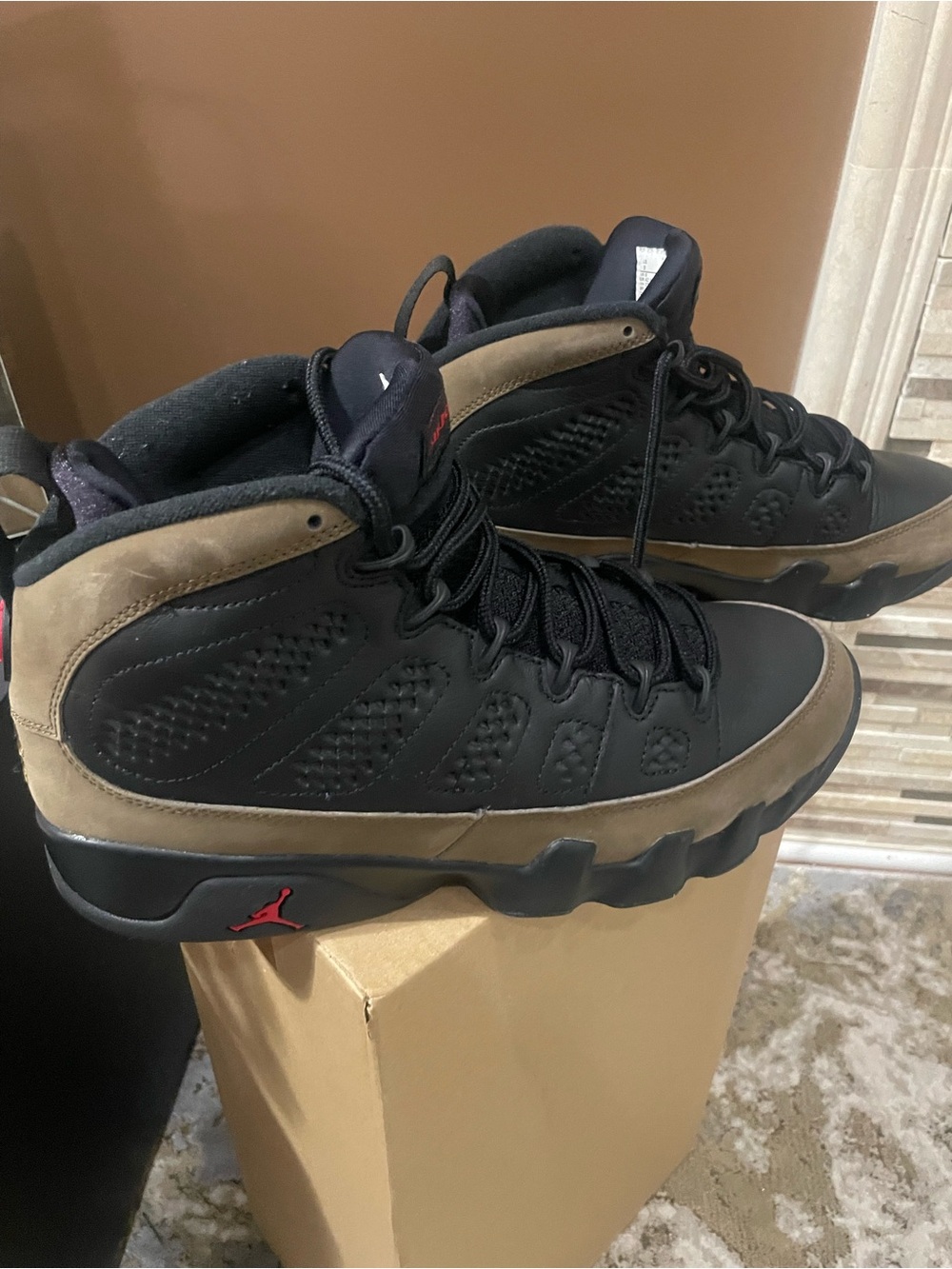 Jordan Retro 9 Olive Men’s 9